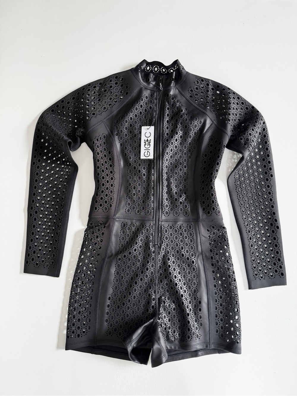 Free People x Gigi C Nicole One-Piece Surf Suit in Black | NWT - Picture 3 of 9